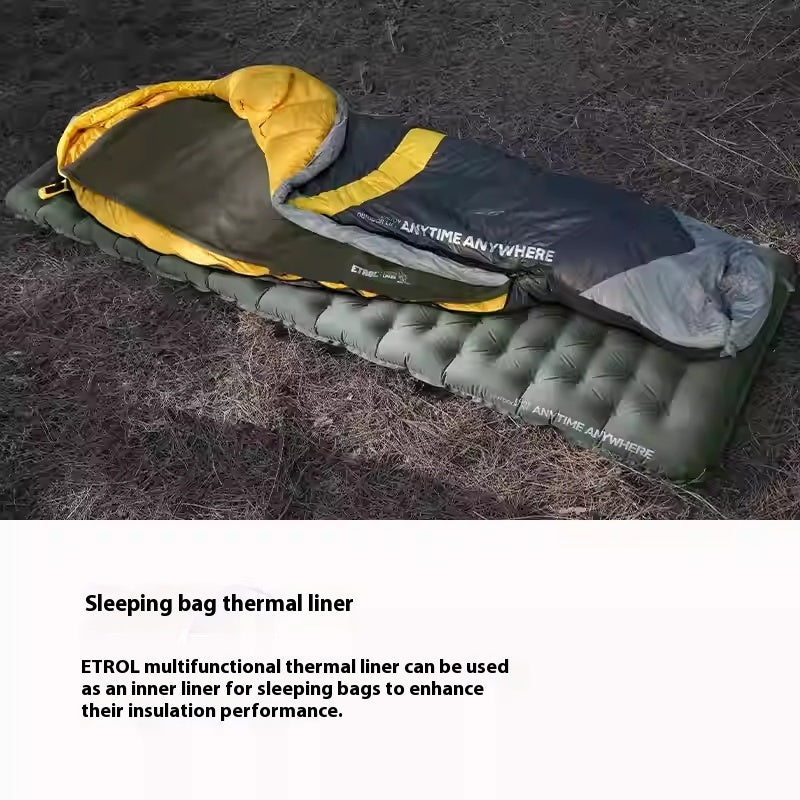Unleash Your Adventure with the Wearable Cold-Proof Cloak Sleeping Bag